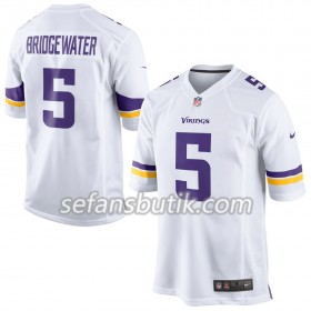 Minnesota Vikings Tröjor Teddy Bridgewater 5 Nike Vit - Herr